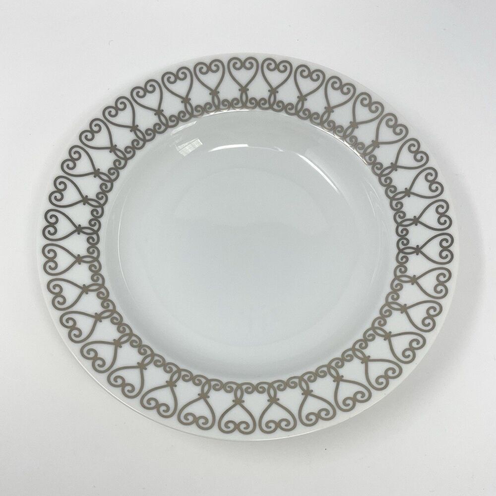 LS Collection Sevilla By Vicente Wolf Scrolls Rimmed Salad Soup Pasta Bowl 9.25”